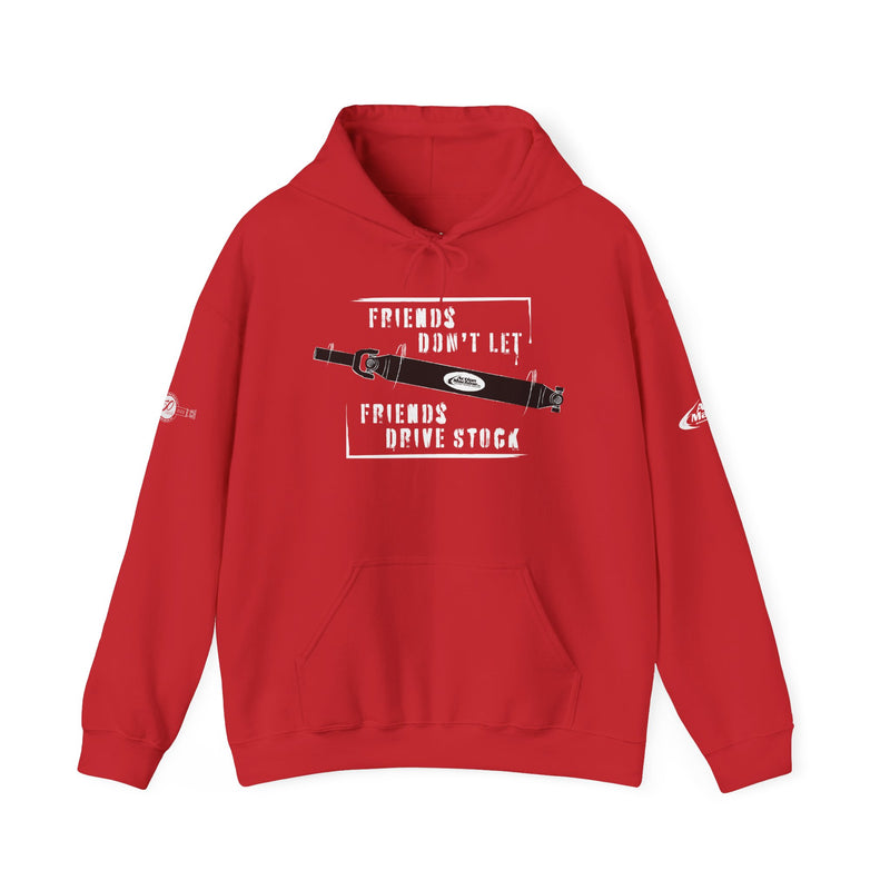Action Machine Hoodie for Driveshaft Enthusiasts | Sweatshirt | Friend don't let friends drive stock.