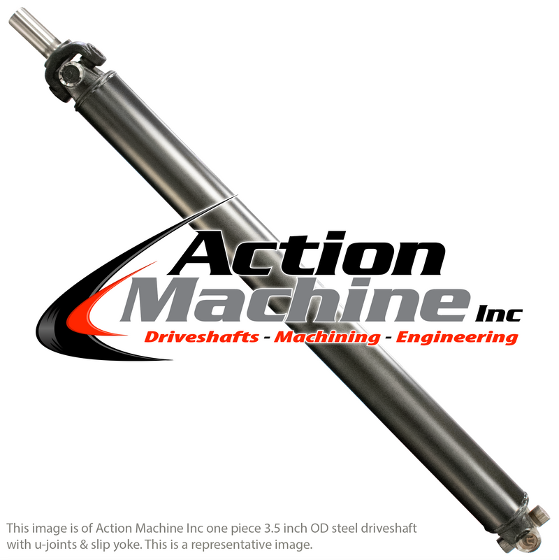 Custom Driveshaft & Slip Yoke - 3.5" Stl. 1480, Chrysler 31 Spline (Sku: 3.5S1480-C)