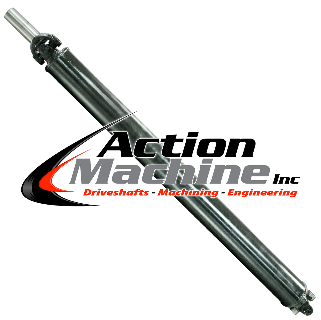 Custom Driveshaft & Slip Yoke - 4" Stl. 1350, GM 32 Spline (Long) (Sku: 4S1350-P(long))