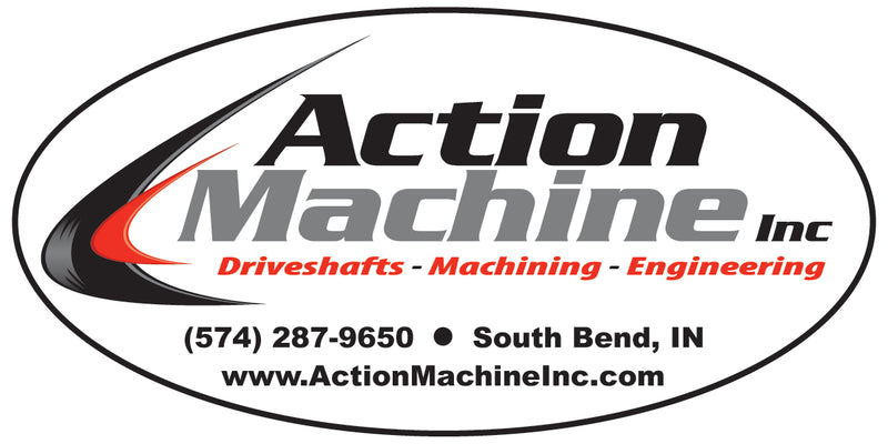 Action Machine Inc - Oval Logo Sticker