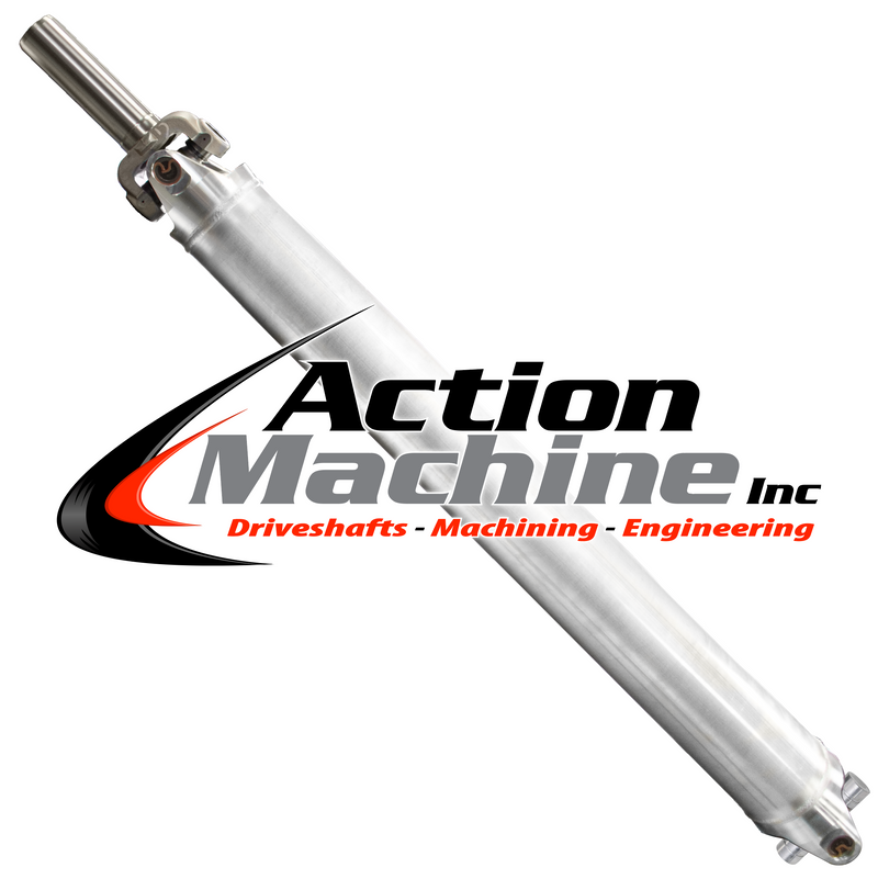Custom Driveshaft & Slip Yoke - 5" Al. 1555, 38 Spline (Sku: 5A1555-U)