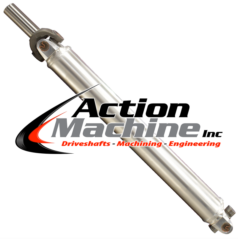 Custom Driveshaft & Slip Yoke - 3.5" Al. 1350, Chrysler 30 Spline (Sku: 3.5A1350-Eb)