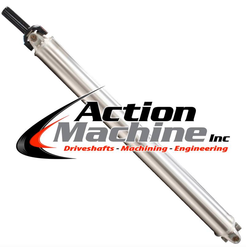 Custom Driveshaft & Slip Yoke - 4" Al. 1350, Chrysler 30 Spline (Sku: 4A1350-Eb)