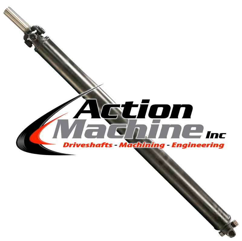 Custom Driveshaft & Slip Yoke - 4" Stl. 1410, Chrysler 32 Spline (Sku: 4S1410-D)