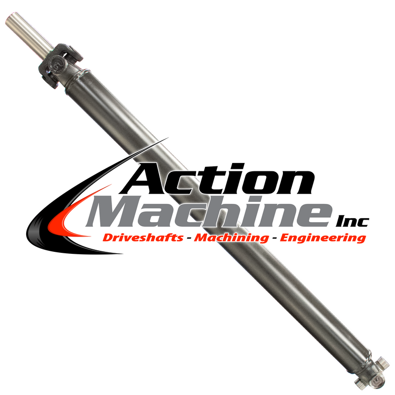 Custom Driveshaft & Slip Yoke - 3" Stl. 1350, Ford 28 Spline, 1.6" Barrel OD (Sku: 3S1350-G)
