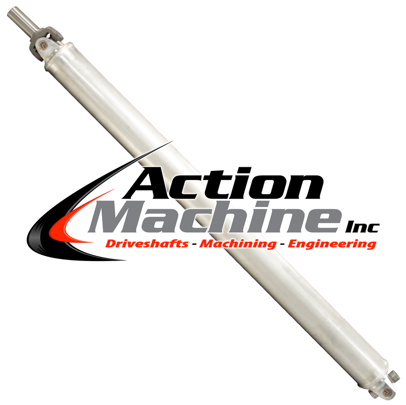 Custom Driveshaft & Slip Yoke - 4" Al. 1330 Ford, GM 27 Spline (Sku: 4A1330 Ford-L)