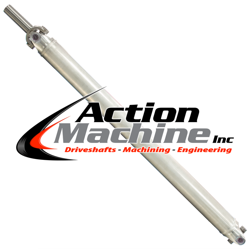 Custom Driveshaft & Slip Yoke - 4" Al. 1410, Chrysler 32 Spline (Sku: 4A1410-D)