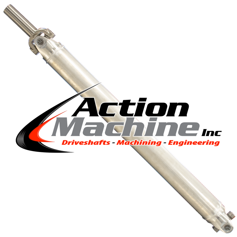 Custom Driveshaft & Slip Yoke - 4" Al. 1410, GM 32 Spline (Long) (Sku: 4A1410-P(long))