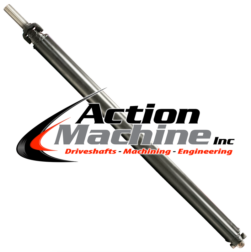 Custom Driveshaft & Slip Yoke - 3.5" Stl. 3R, GM 27 Spline (Sku: 3.5S3R-L)