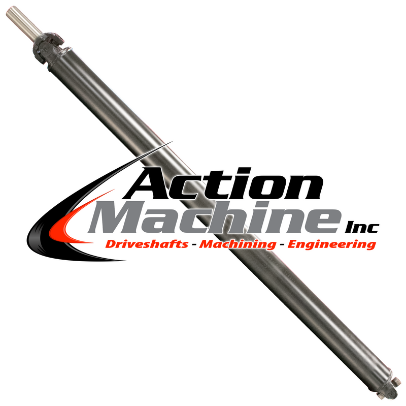 Custom Driveshaft & Slip Yoke - 3.5" Stl. 1310 Ford, Ford 28 Spline, 1.5" Barrel OD (Sku: 3.5S1310 Ford-F)