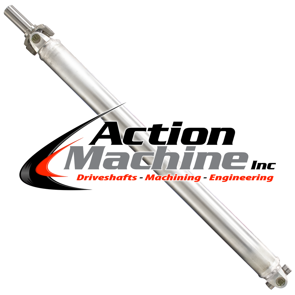 Custom Driveshaft & Slip Yoke - 3" Al. 1310, GM 27 Spline (Sku: 3A1310-L)