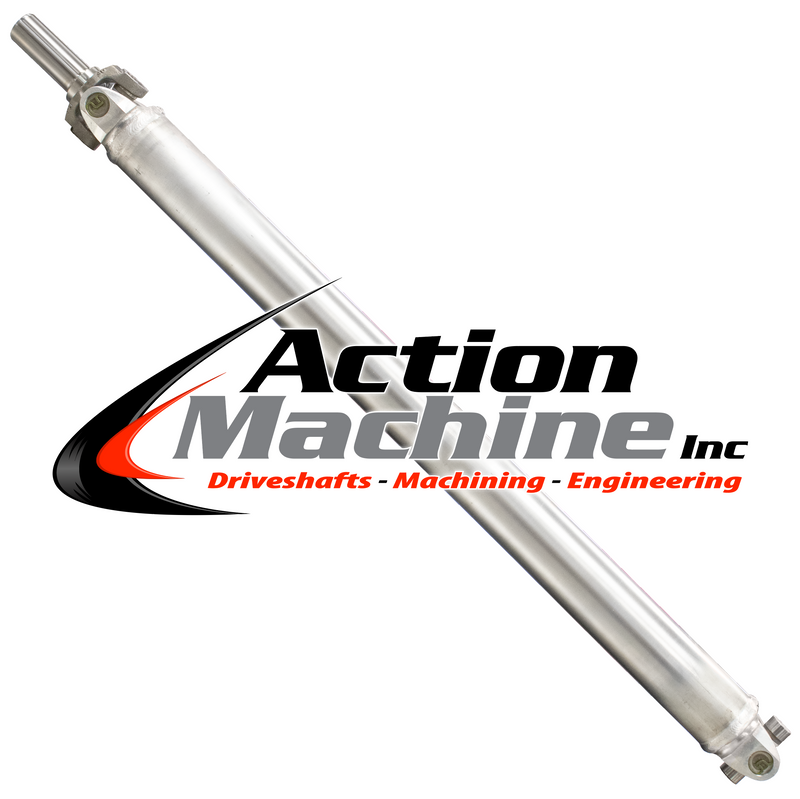 Custom Driveshaft & Slip Yoke - 3" Al. 1310 Ford, GM 27 Spline (Sku: 3A1310 Ford-L)