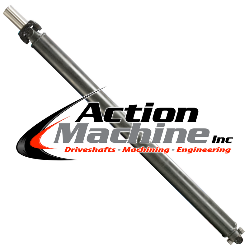 Custom Driveshaft & Slip Yoke - 3" Stl. 1310 Ford, GM 32 Spline (Short) (Sku: 3S1310 Ford-P(short))