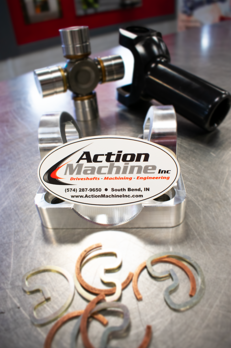 Action Machine Inc - Oval Logo Sticker
