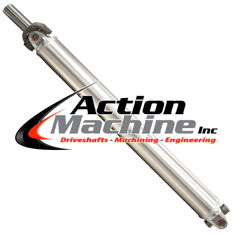 Custom Driveshaft & Slip Yoke - 3.5" Al. 1350, Ford 31 Spline, 1.688" Barrel OD (Sku: 3.5A1350-J)