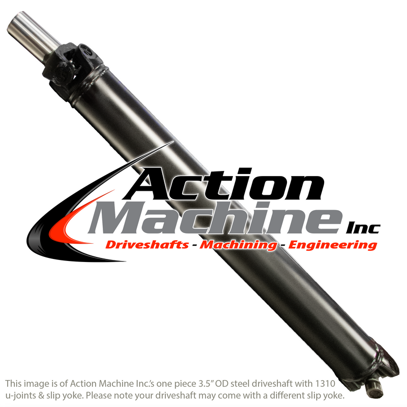 Custom Driveshaft & Slip Yoke - 3.5" Stl. 1310, Chrysler 30 Spline (Sku: 3.5S1310-Eb)