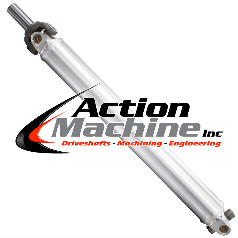 Custom Driveshaft & Slip Yoke - 3.5" Al. 1350, GM 27 Spline (Sku: 3.5A1350-L)