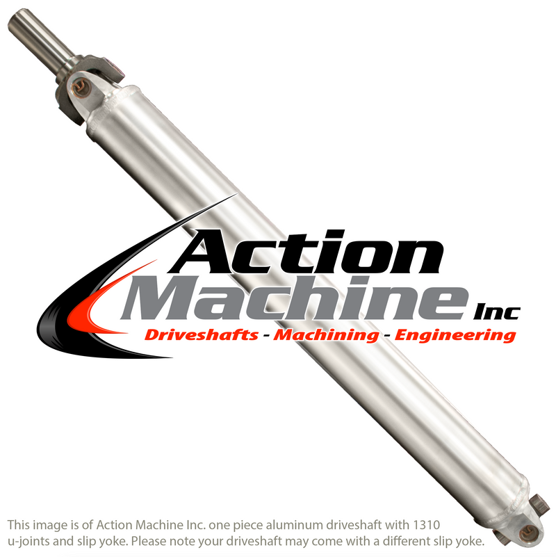 Custom Driveshaft & Slip Yoke - 3.5" Al. 1310, Chrysler 30 Spline (Sku: 3.5A1310-Eb)