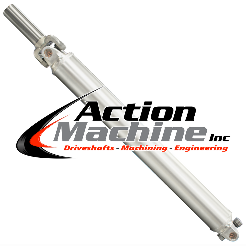 Custom Driveshaft & Slip Yoke - 3.5" Al. 3R, GM 32 Spline (Long) (Sku: 3.5A3R-P(long))