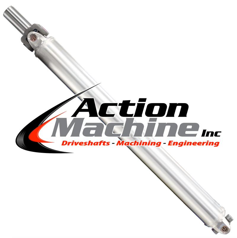 Custom Driveshaft & Slip Yoke - 3.5" Al. 1310 Ford, GM 32 Spline (Short) (Sku: 3.5A1310 Ford-P(short))