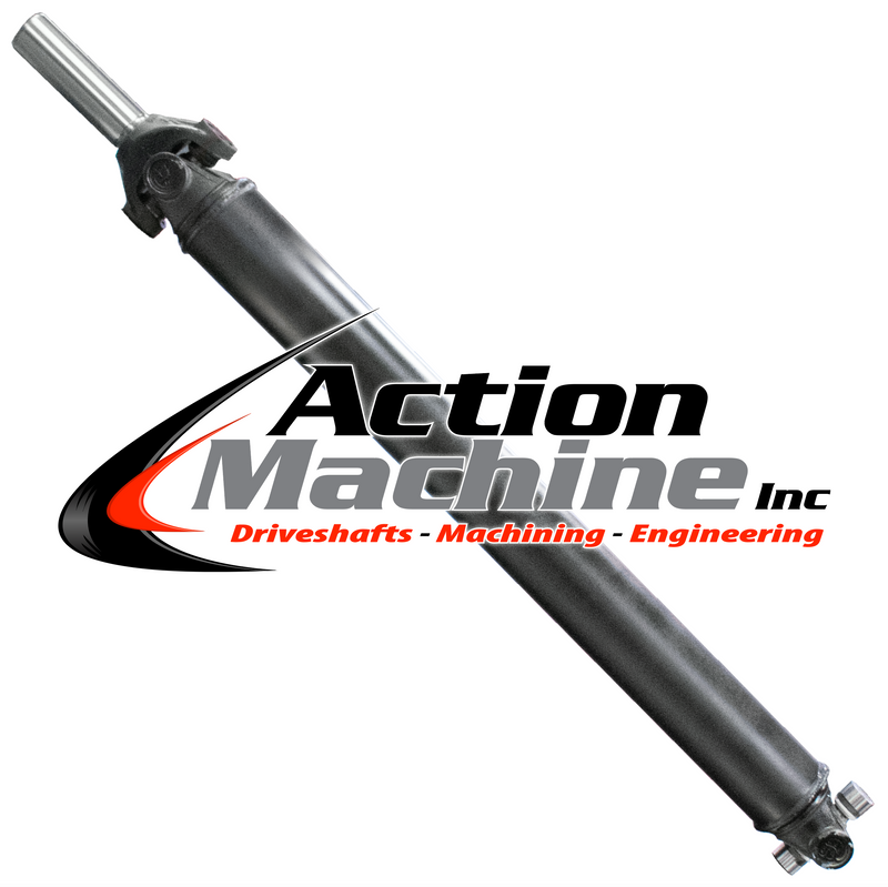 Custom Driveshaft & Slip Yoke - 3" Stl. 1330 Ford, GM 27 Spline (Sku: 3S1330 Ford-L)