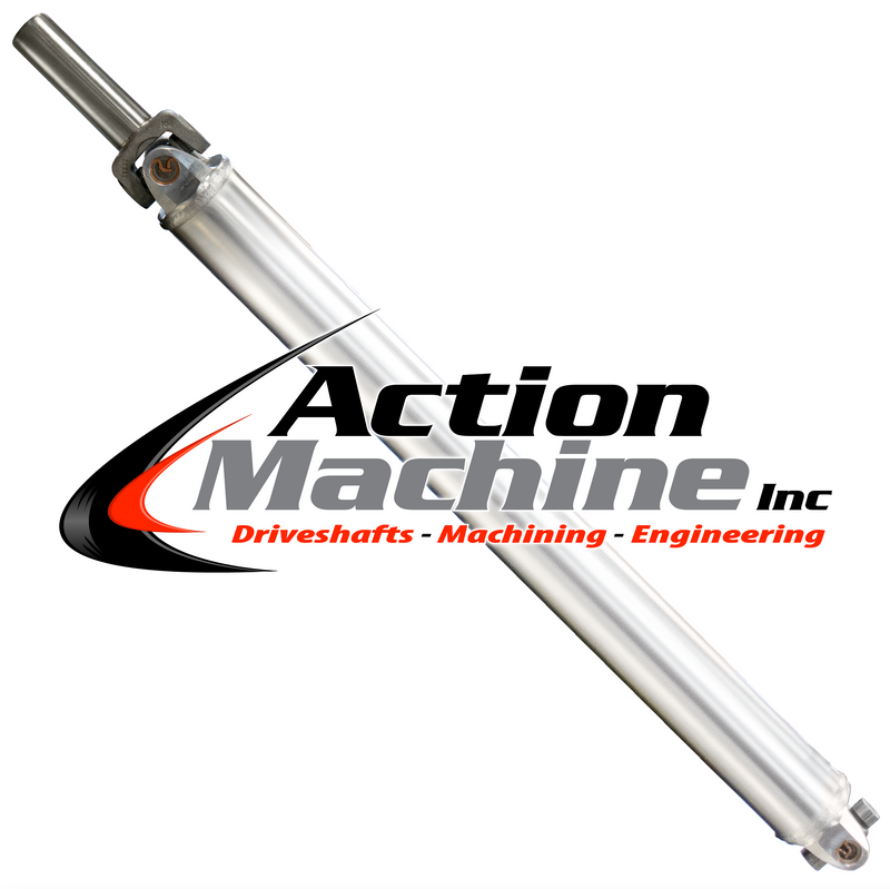 Custom Driveshaft & Slip Yoke - 3.5" Al. 1310 Ford, GM 32 Spline (Long) (Sku: 3.5A1310 Ford-P(long))