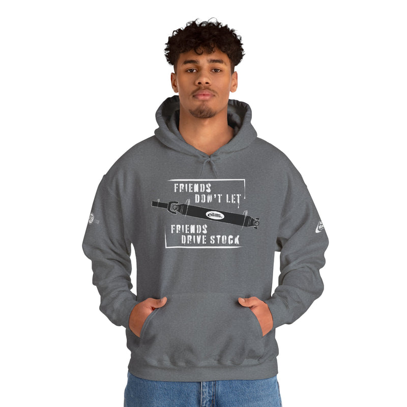 Action Machine Hoodie for Driveshaft Enthusiasts | Sweatshirt | Friend don't let friends drive stock.