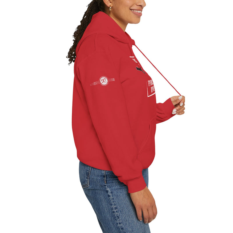 Action Machine Hoodie for Driveshaft Enthusiasts | Sweatshirt | Friend don't let friends drive stock.