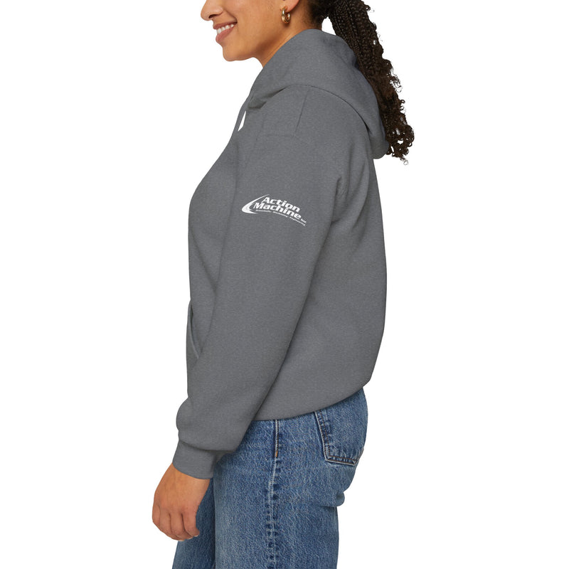 Action Machine Hoodie for Driveshaft Enthusiasts | Sweatshirt | Friend don't let friends drive stock.