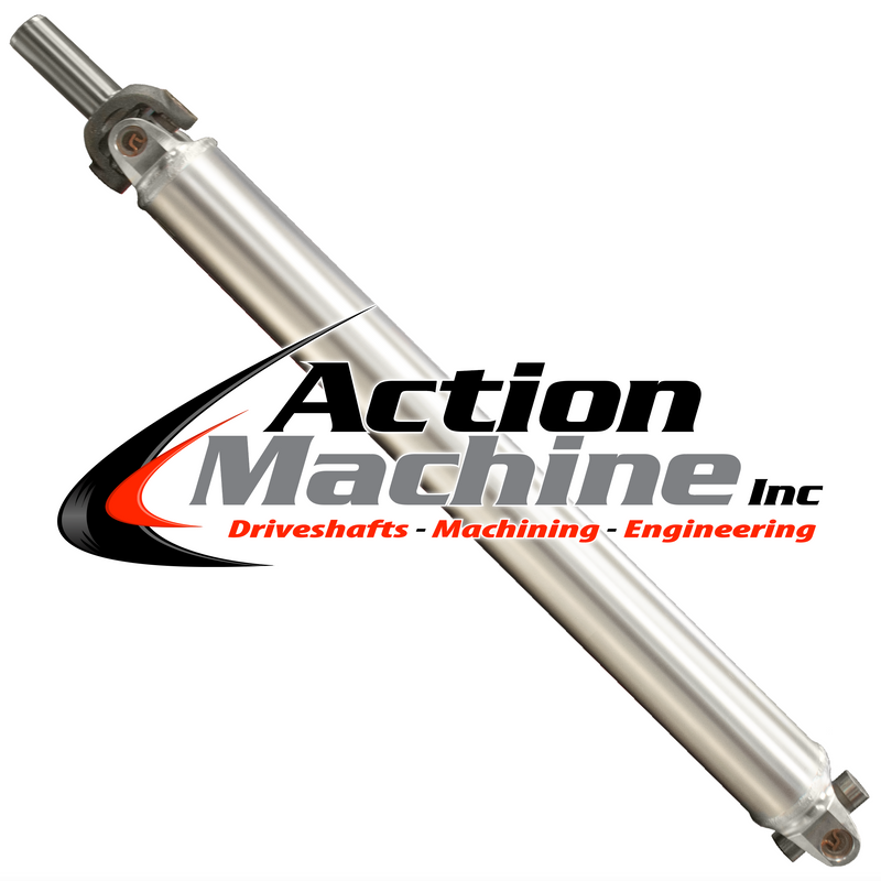 Custom Driveshaft & Slip Yoke - 3.5" Al. 1350, Tremec TKX, 31 Spline, 1.688" Barrel OD