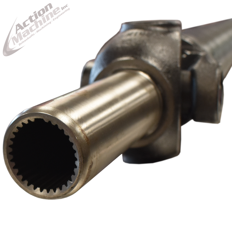 Custom Driveshaft & Slip Yoke - 3" Stl. 1350, Chrysler 30 Spline (Sku: 3S1350-Eb)
