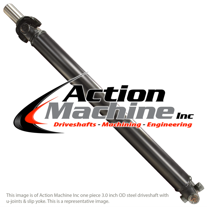 Custom Driveshaft & Slip Yoke - 3" Stl. 1410, GM 31 Spline