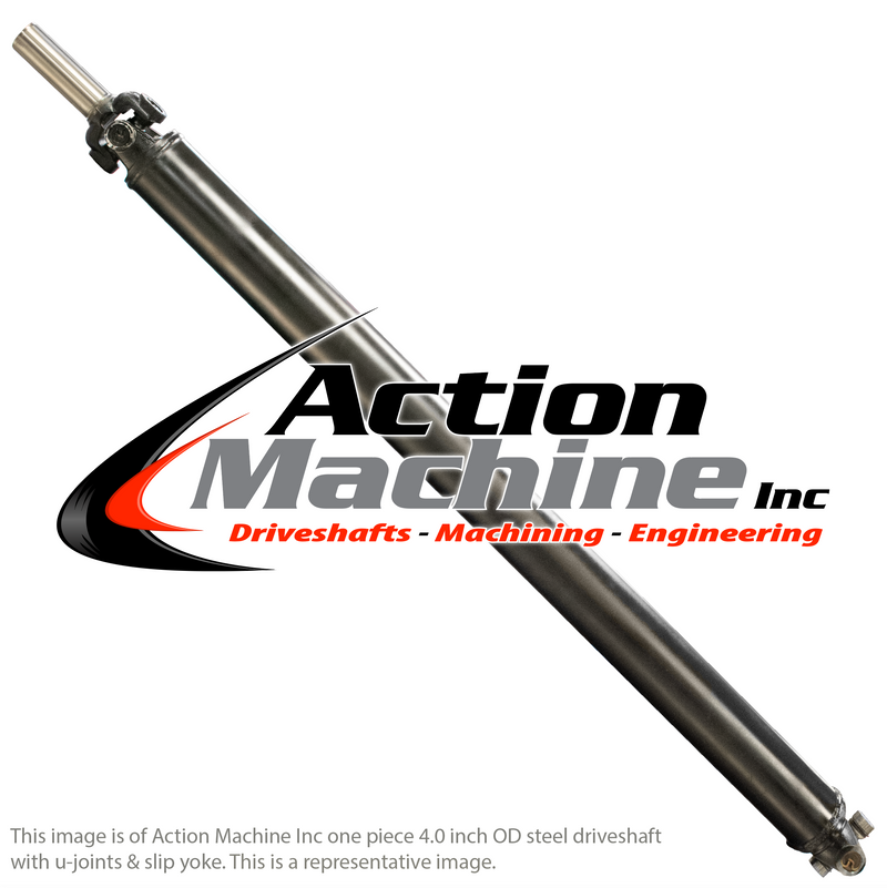 Custom Driveshaft & Slip Yoke - 4" Stl. 7290, Chrysler 30 Spline