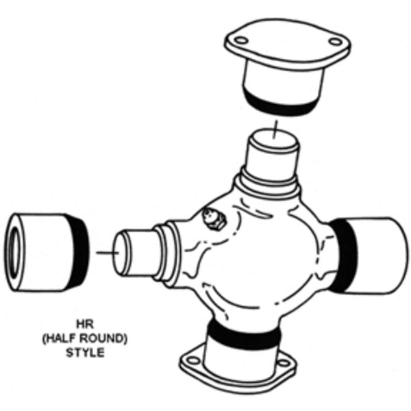 Spicer 5-773X Half Round U-Joint