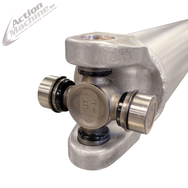 Custom Driveshaft & Yoke Shaft - 3.5" Al. 3R, GM 32 Spline