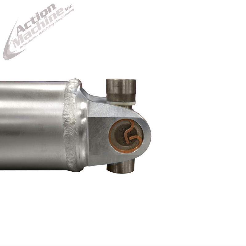 Custom Driveshaft & Slip Yoke - 3.5" Al. 1350, Chrysler 30 Spline (Sku: 3.5A1350-Eb)
