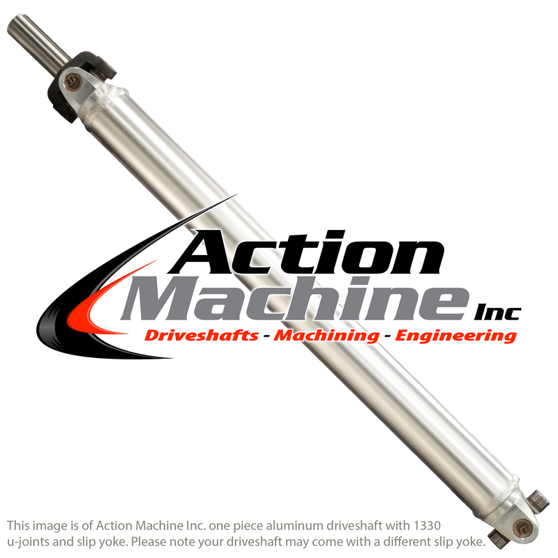 Custom Driveshaft & Slip Yoke - 3" Al. 1330, Tremec TKX, 31 Spline, 1.688" Barrel OD