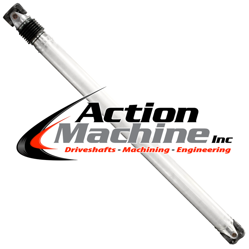 One Piece Driveshaft - Aluminum, 5" OD, 1550/1555 Series, Dodge 3500 4WD Cab & Chassis