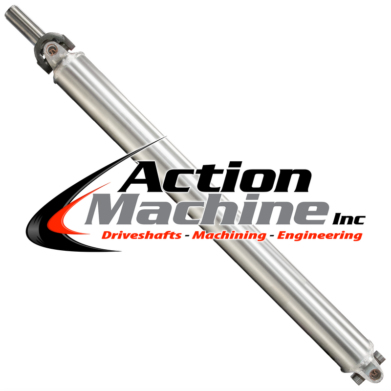 Custom Driveshaft & Slip Yoke - 4" Al. 1350, Tremec TKX, 31 Spline, 1.688" Barrel OD