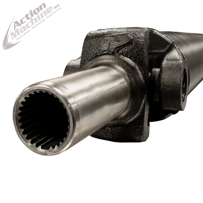 Custom Driveshaft & Slip Yoke - 3.5" Stl. 1330 Ford, GM 27 Spline (Sku: 3.5S1330 Ford-L)