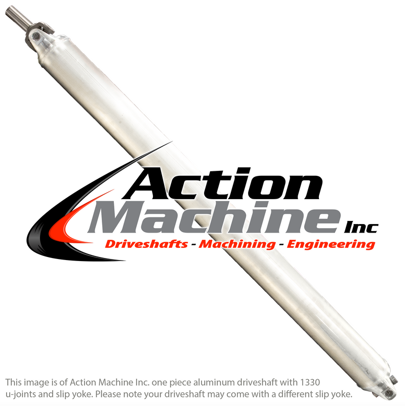 Custom Driveshaft & Slip Yoke - 5" Al. 3R, Tremec TKX, 31 Spline, 1.688" Barrel OD (Sku: 5A3R-S)