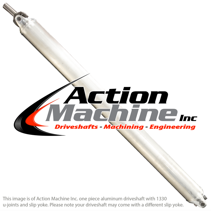 Custom Driveshaft & Slip Yoke - 5" Al. 1330, Tremec TKX, 31 Spline, 1.688" Barrel OD