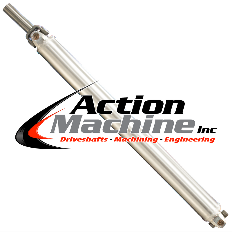 Custom Driveshaft & Slip Yoke - 3.5" Al. 7260, Chrysler 26 Spline