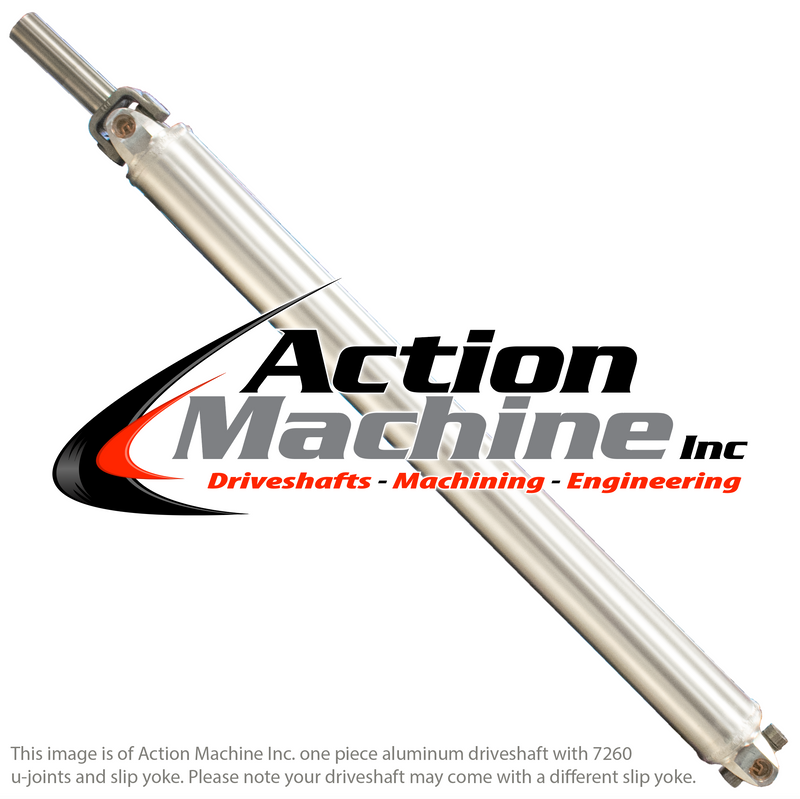 Custom Driveshaft & Slip Yoke - 3.5" Al. 7260, Chrysler 30 Spline