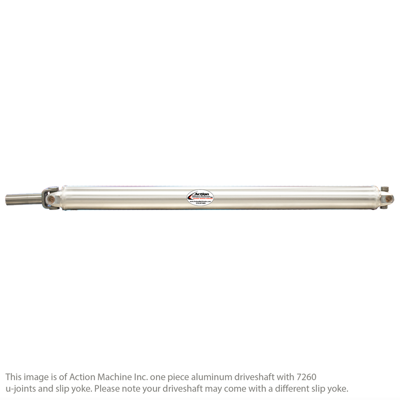 Custom Driveshaft & Slip Yoke - 3.5" Al. 7260, Chrysler 30 Spline (Sku: 3.5A7260-Ea)