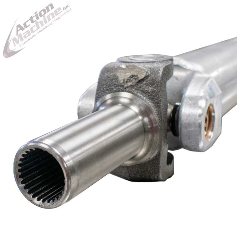 Custom Driveshaft & Slip Yoke - 3" Al. 3R, GM 27 Spline