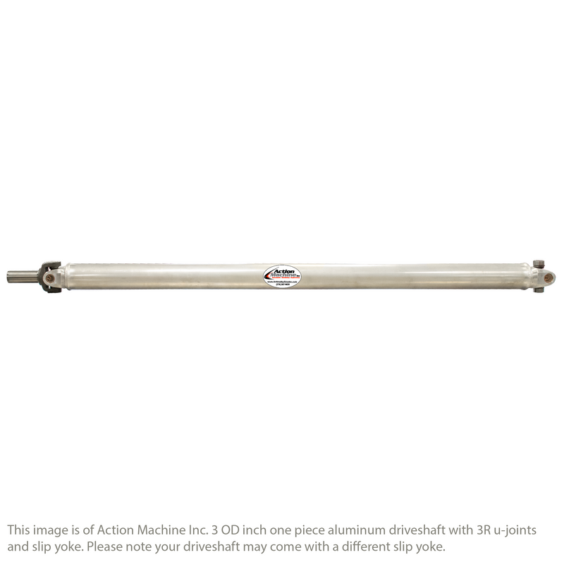 Custom Driveshaft & Slip Yoke - 3" Al. 3R, GM 32 Spline (Long) (Sku: 3A3R-P(long))