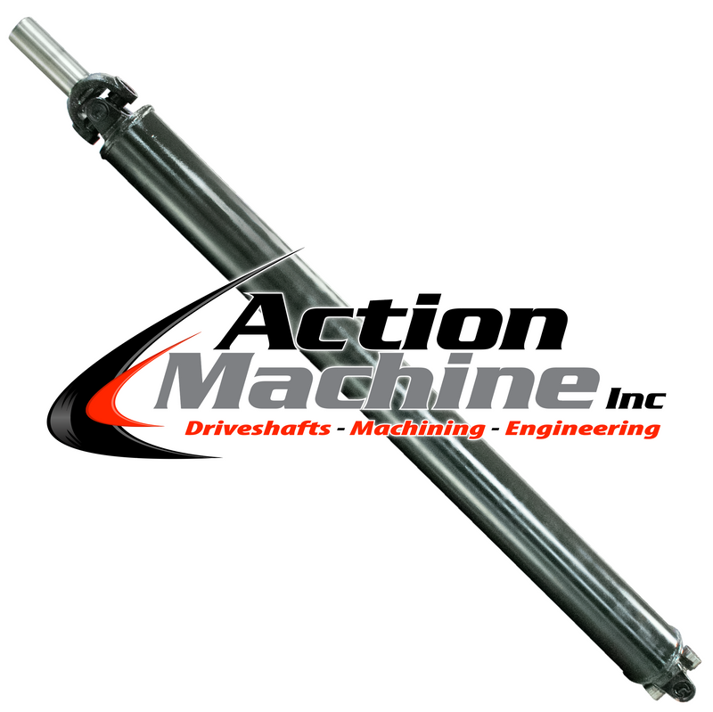 Custom Driveshaft & Slip Yoke - 4" Stl. 1350, GM 32 Spline (Long)