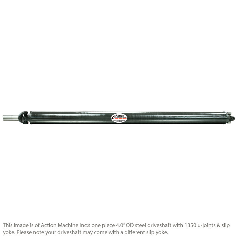 Custom Driveshaft & Slip Yoke - 4" Stl. 1350, Chrysler 30 Spline (Sku: 4S1350-Eb)
