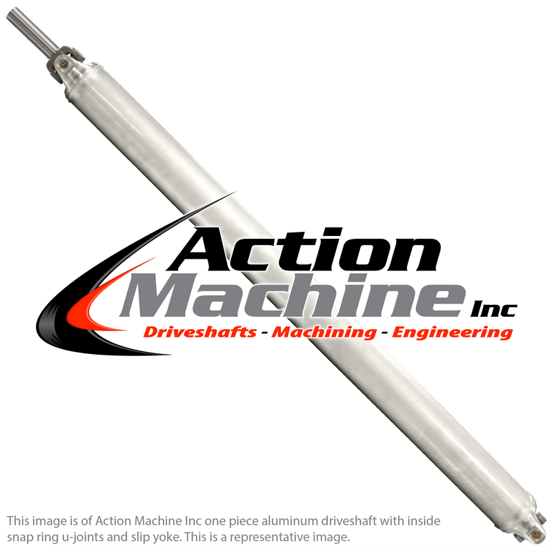 Custom Driveshaft & Slip Yoke - 5" Al. 3R, GM 32 Spline (Long)